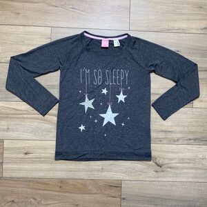 Jenni by Jennifer Moore Intimates Women I’m So Sleepy Graphic‎ Pajama Top XS